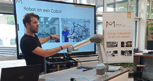 Daag jong technisch talent uit met praktijkgerichte opdrachten! 10 Cobot1a